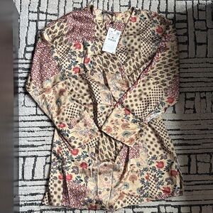 Zara Multicolor Floral Patterned Romper